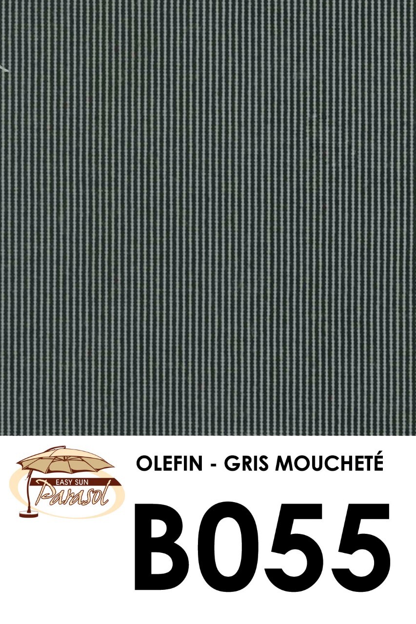 Easy Sun parasol XL375 Olefin met voet titanium - easy sun online shop - 0 - 1 - 2 - 3 - 4