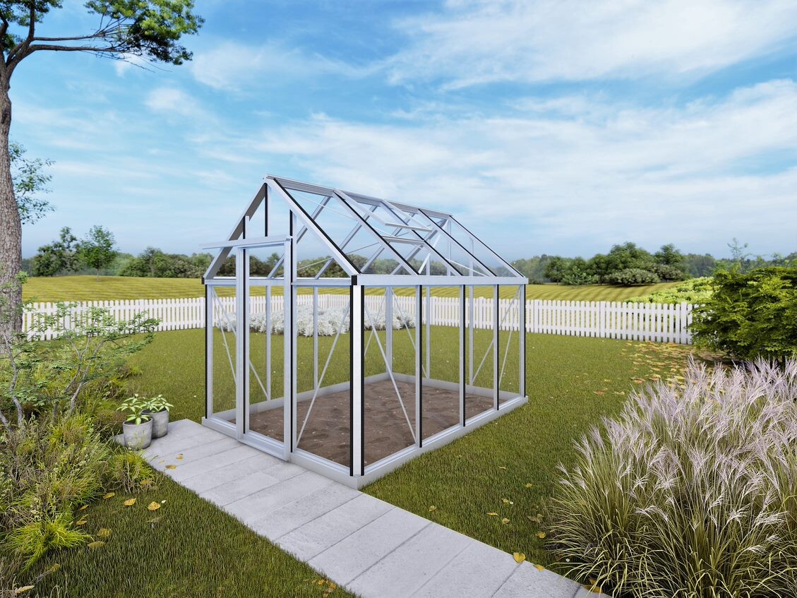 Janssens Alu Eos Junior serre aluminium 7,3 m² - tuinkas bestellen - 0