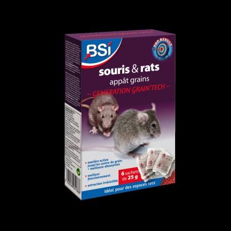 Appât Anti-Rats en Blocs 8 x 25 g, RASOFLOC - KB Home Defense