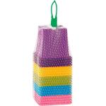 Set viereckige Töpfe in verschiedenen Farben (20 stück)