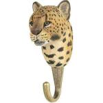 Crochet de suspension en bois - léopard