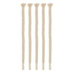Mèches de remplacement pour flambeau en bambou (5 pièces)