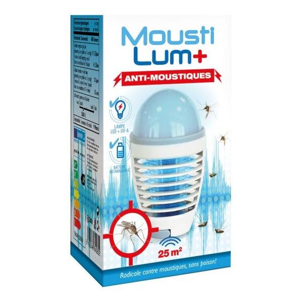 Lampe rechargeable anti-moustiques, mouches, guêpes