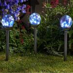 Borne solaire pour jardin Firefly Opal