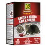 Pâte pour rats et souris KB Home Defense - 150 g