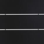 Table de balcon noire - 88x51,5x67 cm