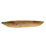 Plat en bois en forme de bateau - L 50 cm