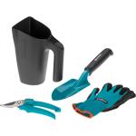Kit de démarrage outils à main GARDENA avec gants 