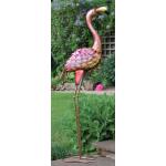 Flamingo Gartenfigur - Metall