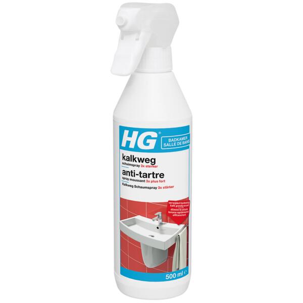 Spray moussant anti-tartre HG 3x plus fort - 500 ml - Webshop - Matelma