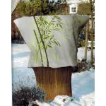 Protection hivernale avec impression de bambou - 120 x 180 cm