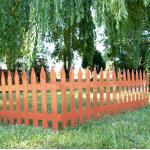 Petits panneaux de clôture au look terracotta - 3,2 mètres