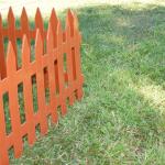 Petits panneaux de clôture au look terracotta - 3,2 mètres