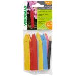 Etiquettes de plantes colorées + crayon (20 pièces)