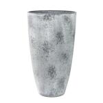 Vase Nova pour extérieur - gris béton - Ø 36 cm H 67 cm