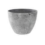 Pot extérieur Nova gris béton - Ø 43 cm H 33 cm