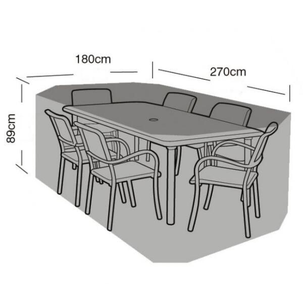 Housse de protection pour meubles de jardin T+6c - Webshop - Matelma