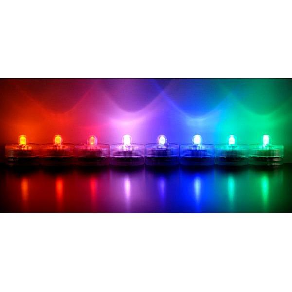 Petite lampe led étanche - couleurs de l'arc-en-ciel - Webshop