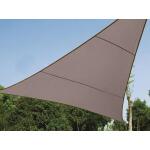 Toile solaire triangulaire 5 x 5 m - taupe