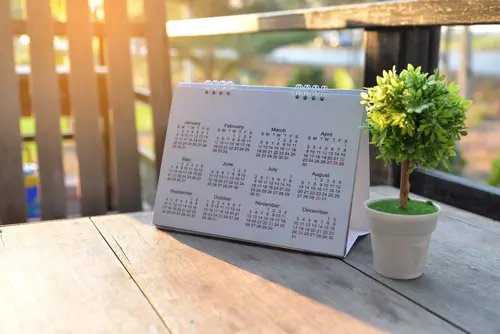 Calendrier de jardin